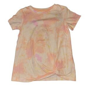 Cat & Jack Peach,pink and Yellow Tee. Size 5 T